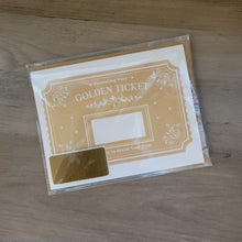 Load image into Gallery viewer, Golden Ticket Scratch Off Surprise Card