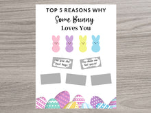 Load image into Gallery viewer, Some Bunny Loves You Easter Scratch Off Card | 3 Options