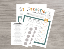 Load image into Gallery viewer, Practice Scratch Off Reward Charts | 2 Pack