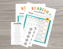 Load image into Gallery viewer, Reading Scratch Off Reward Charts | 2 Pack