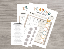 Load image into Gallery viewer, Reading Scratch Off Reward Charts | 2 Pack