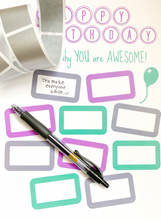 Load image into Gallery viewer, Happy Birthday Scratch Off Card