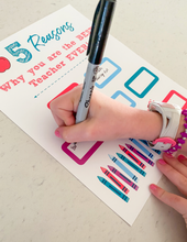 Load image into Gallery viewer, Best Teacher Ever Scratch Off Card