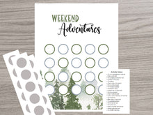 Load image into Gallery viewer, Weekend Adventures Scratch Off Chart | 3 Options