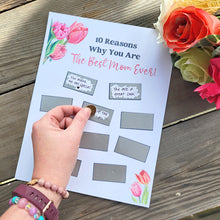 Load image into Gallery viewer, Best Mom / Grandma Ever Scratch Off Card