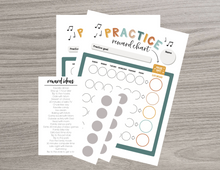Load image into Gallery viewer, Practice Scratch Off Reward Charts | 2 Pack
